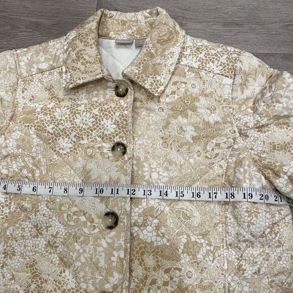Womens Quilted Jacket Size 2 Barn Outerwear Layering Lightweight Traveler Coat - Picture 5 of 8